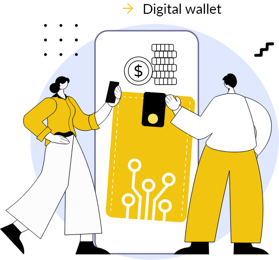 Digital Wallet Illustration